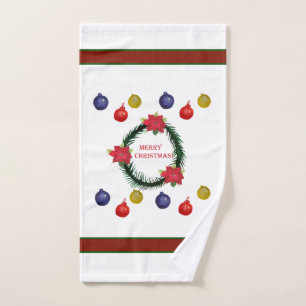 Weihnachtshandtuch-Set Badhandtuch Set
