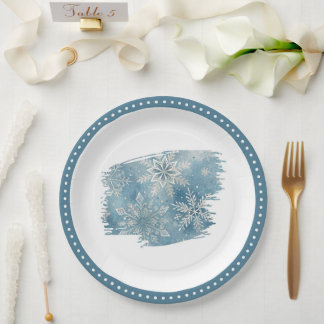 Weihnachtshandwerk Party Pappteller