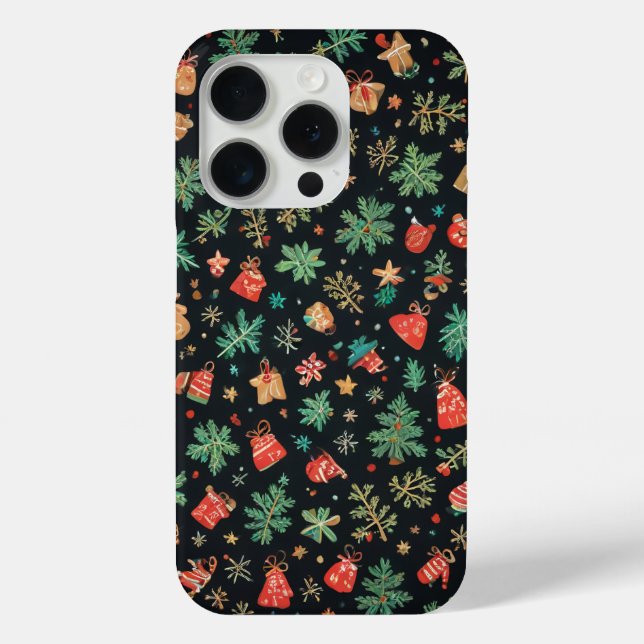 Weihnachtshandy Case-Mate iPhone Hülle (Rückseite)