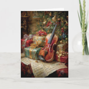 Weihnachtsharmonie Feiertagskarte