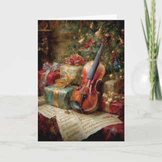 Weihnachtsharmonie Feiertagskarte