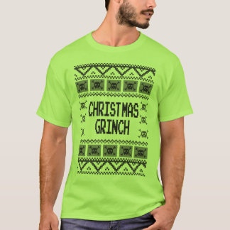Weihnachtshässliches Weihnachtsstrickjacke-T-Shirt T-Shirt