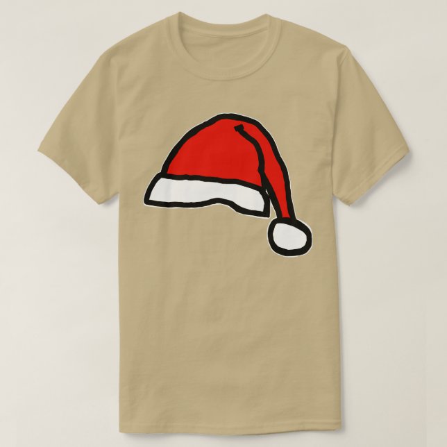 WeihnachtsHat für den Weihnachtsmann T-Shirt (Design vorne)