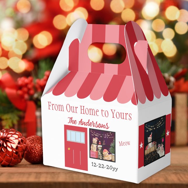 Weihnachtshaus Gastgeschenk Geschenkschachtel (Von Creator hochgeladen)