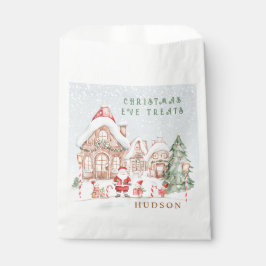 Weihnachtshaus Santa Elf's Tree Favor Tasche Geschenktütchen