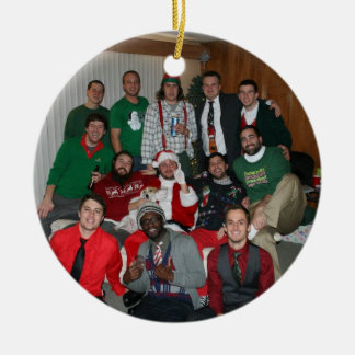 Weihnachtsheftiger schlag 2011 keramik ornament