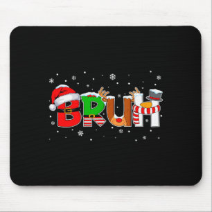 Weihnachtshemden für Kinder Jungen Bruh Lustiger S Mousepad