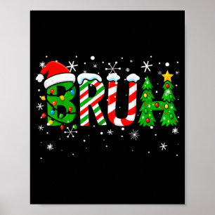 Weihnachtshemden für Kinder Jungen Bruh Lustiges W Poster