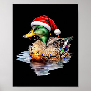 Weihnachtsherde Jagd Weihnachten Weihnachtsfeierta Poster