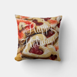 Weihnachtsherz geformt Zucker Cookie Kissen