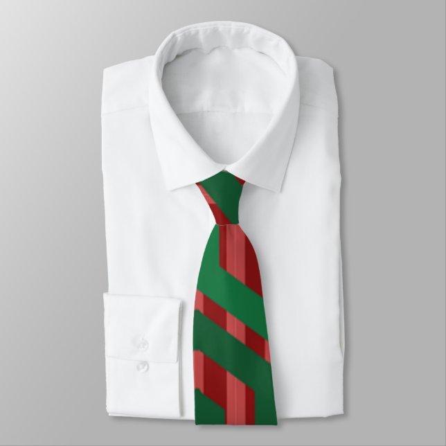 Weihnachtshexagonen Krawatte (Gebunden)