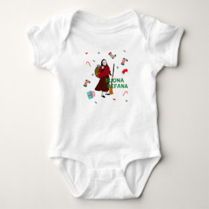 Weihnachtshexe Buona Befana Baby Strampler