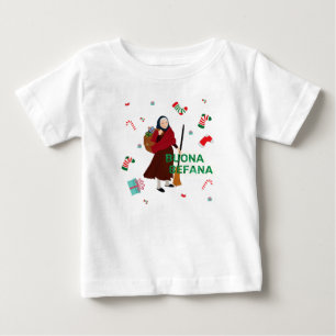Weihnachtshexe Buona Befana Baby T-shirt