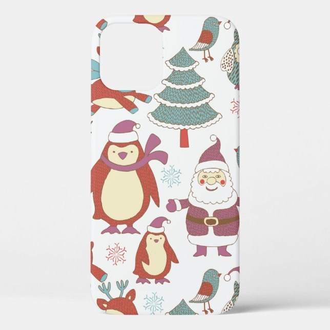 WeihnachtsHintergrund Case-Mate iPhone Hülle (Rückseite)