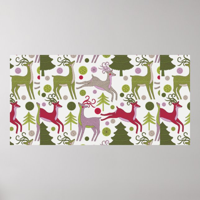 WeihnachtsHintergrund Poster (Vorne)