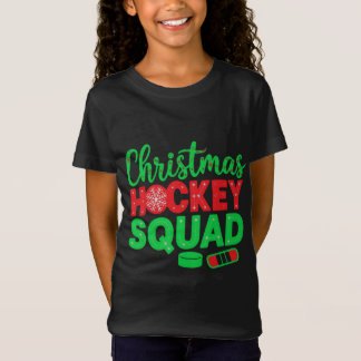 Weihnachtshockey Squad Digital Art Design2 T-Shirt