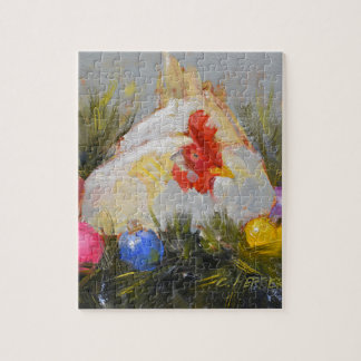 Weihnachtshuhn Puzzle