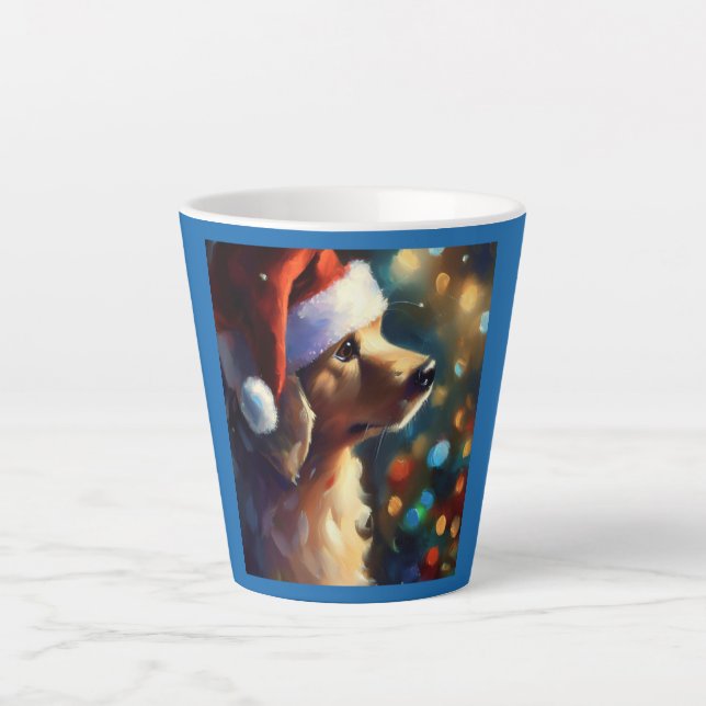 Weihnachtshund 3 milchtasse (Vorderseite)