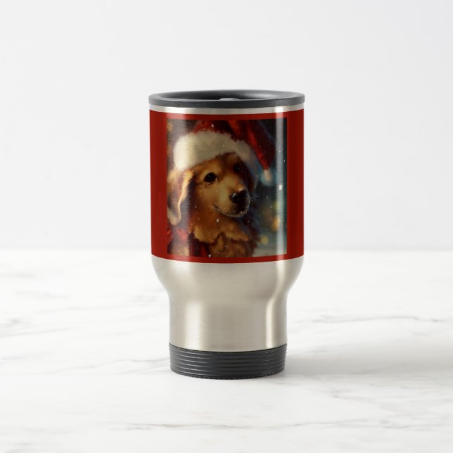 Weihnachtshund 4 Tasse (Mittel)