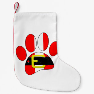 Weihnachtshund Kleiner Weihnachtsstrumpf