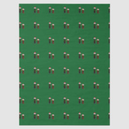 Weihnachtshund Seidenpapier