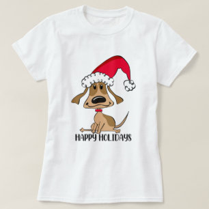 Weihnachtshund T-Shirt