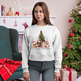 Weihnachtshunde | Hund Lover Holiday Sweatshirt