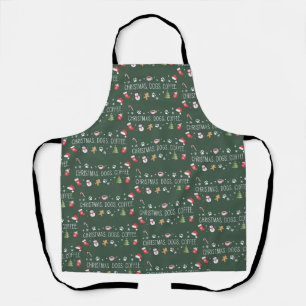 Weihnachtshunde Kaffee Mama Cozy Wintertierliebhab Schürze