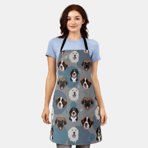 Weihnachtshunde Schürze