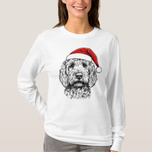 Weihnachtshunde Süßer Feiertagswelpe T-Shirt