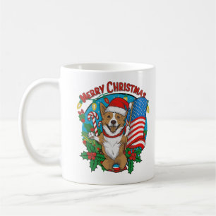 Weihnachtshunde-Tasse Kaffeetasse
