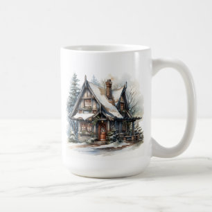Weihnachtshütte Tasse