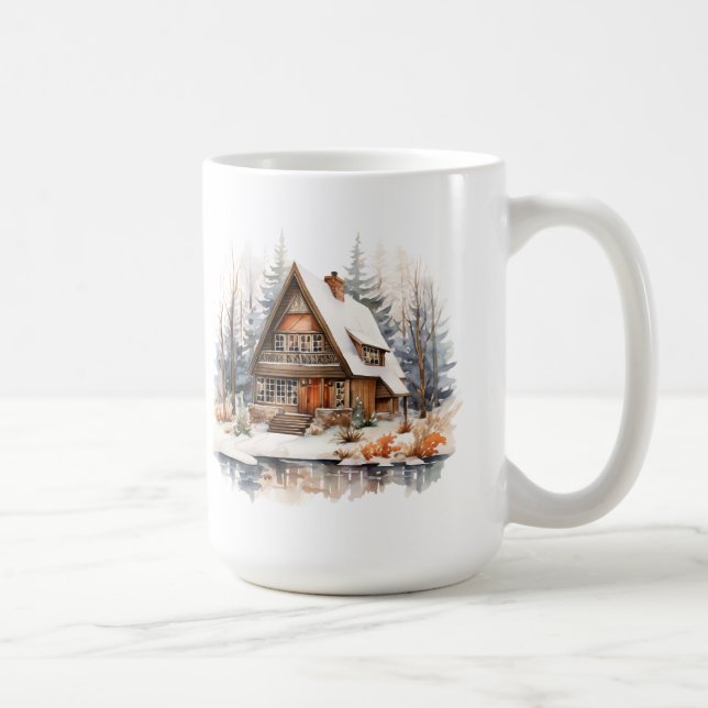 Weihnachtshütte Tasse (Rechts)