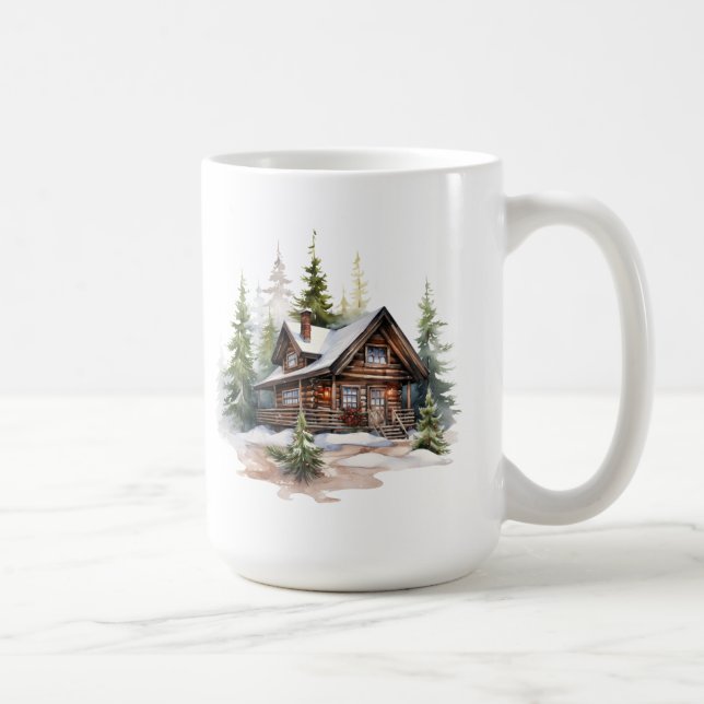 Weihnachtshütte Tasse (Rechts)