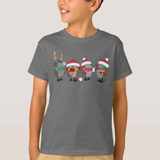 WeihnachtsIgel T-Shirt (Vorderseite)