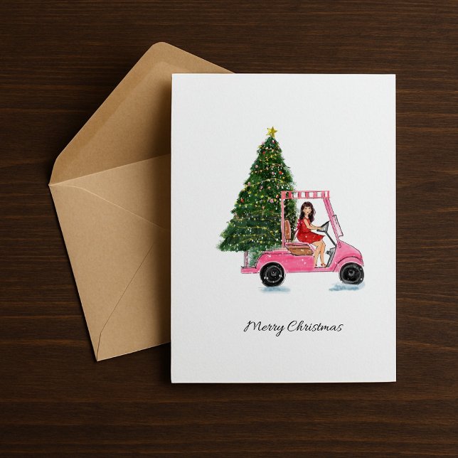 Weihnachtsillustration Feiertagspostkarte (Von Creator hochgeladen)
