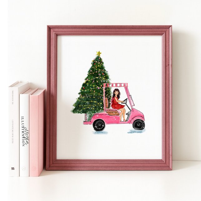 Weihnachtsillustration Poster (Von Creator hochgeladen)