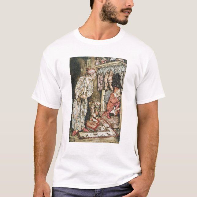 Weihnachtsillustrationen T-Shirt (Vorderseite)