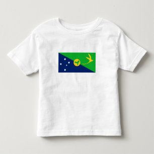 Weihnachtsinsel-Flagge Kleinkind T-shirt