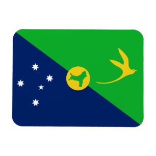 Weihnachtsinsel-Flagge Magnet