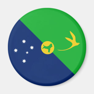 Weihnachtsinsel-Flagge Magnet