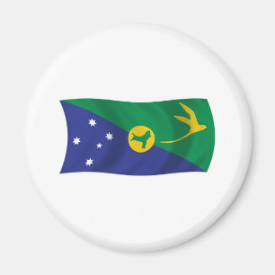 Weihnachtsinsel-Flagge-Magnet Magnet