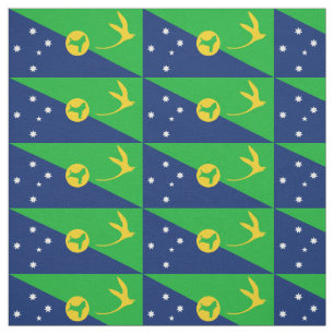 Weihnachtsinsel-Flagge Stoff