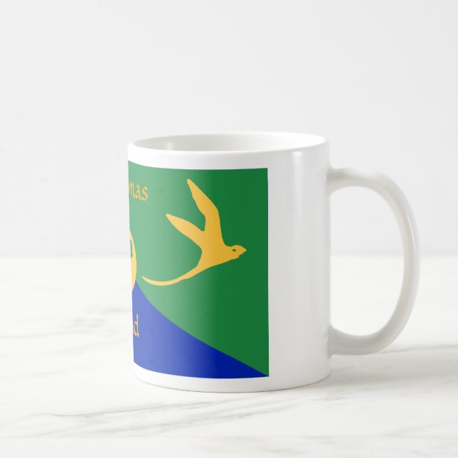 Weihnachtsinsel-Flaggen-Tasse Tasse (Rechts)