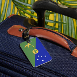 Weihnachtsinsel Gepäckanhänger