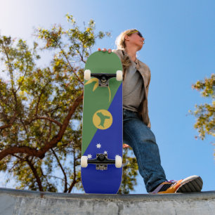 Weihnachtsinsel Skateboard