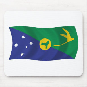 Weihnachtsinselflagge Mousepad