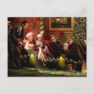 Weihnachtsintermezzo Feiertagspostkarte