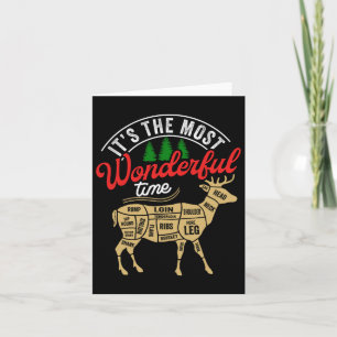 Weihnachtsjagd ist die wunderbarste Zeit Dee Karte