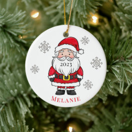Weihnachtsjahr Weihnachtsbaum Weihnachtsname Keramik Ornament